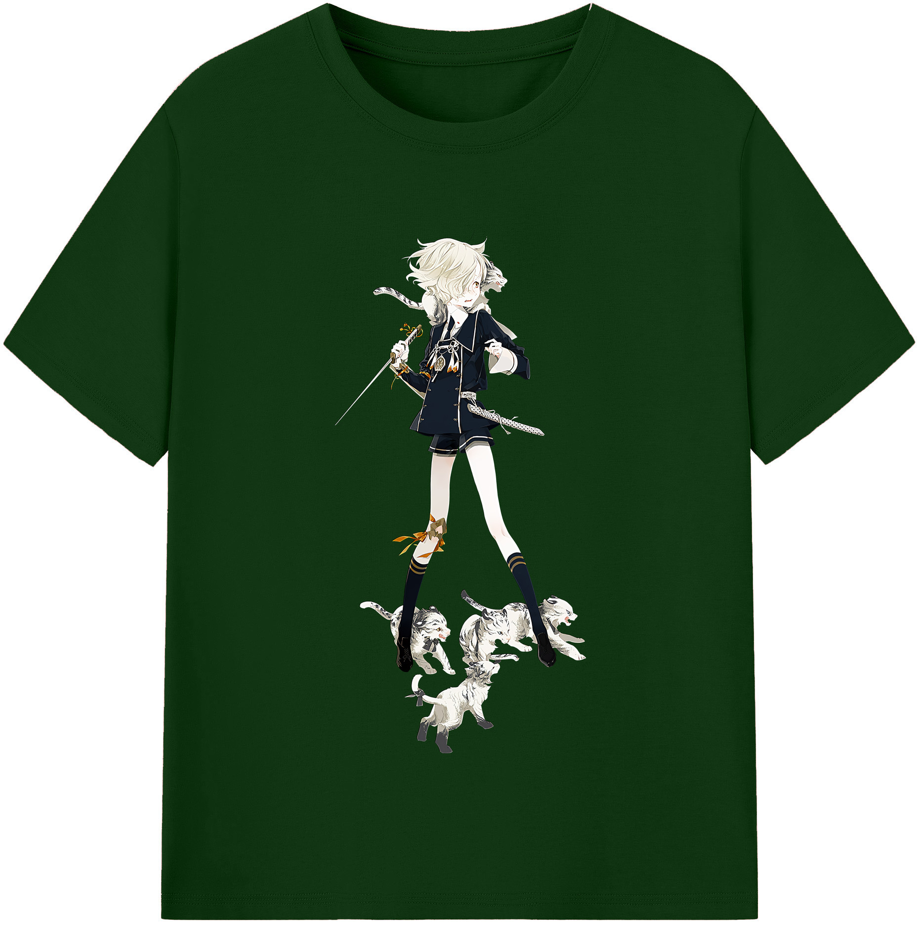 （画像用） 刀剣乱舞 Touken Ranbu 綿100％半袖Tシャツ（フロントプリント）